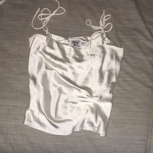Princess Polly white silk top